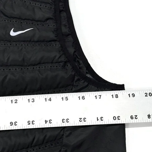 Nike AeroLoft 800 Mens Black Lightweight 800 Down Puffer Vest Small 548152